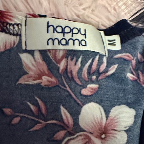 Maternity dress with cherry blossom print - Picture 6 of 9